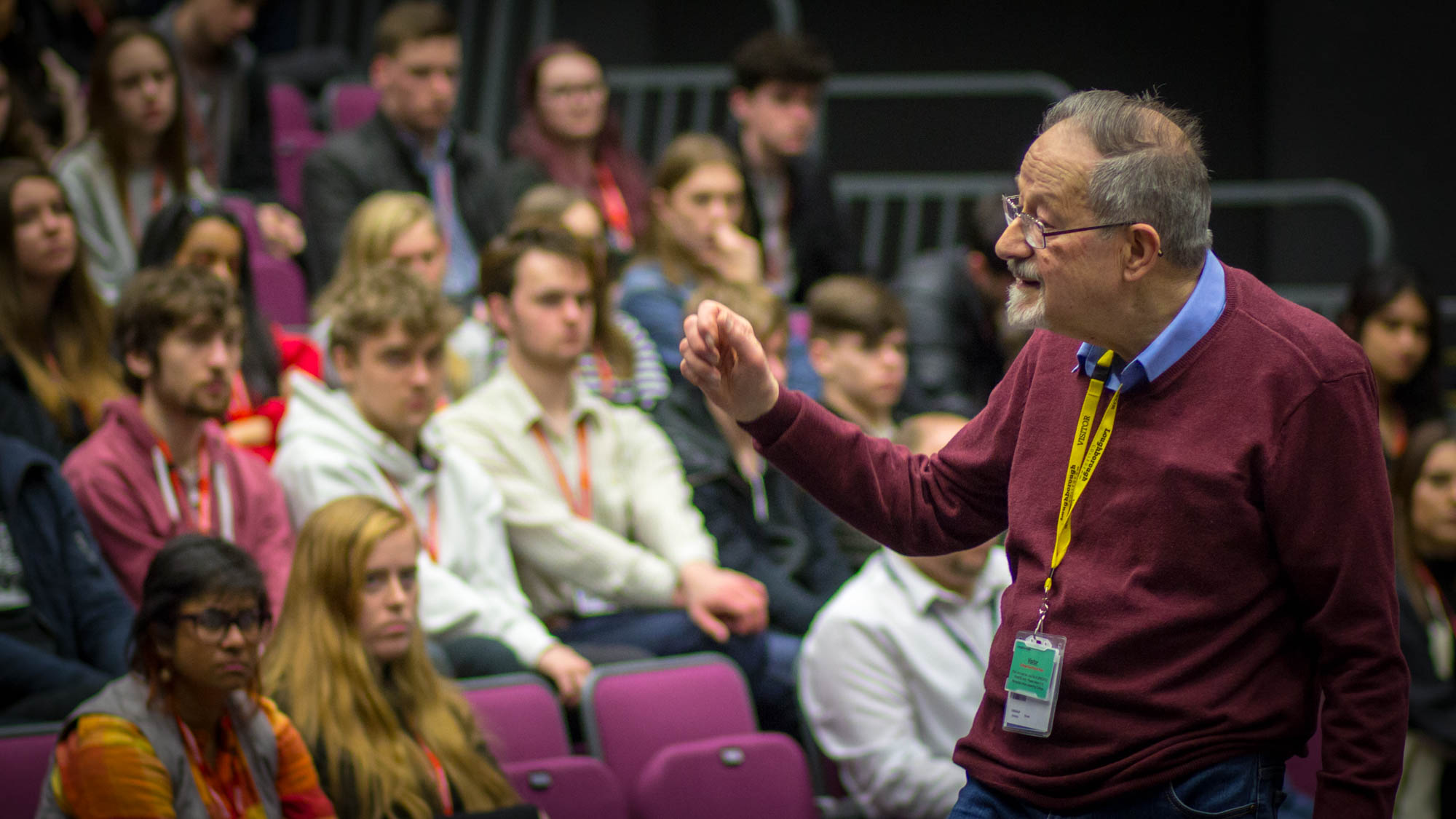 Holocaust survivor shares experiences with Loughborough College students