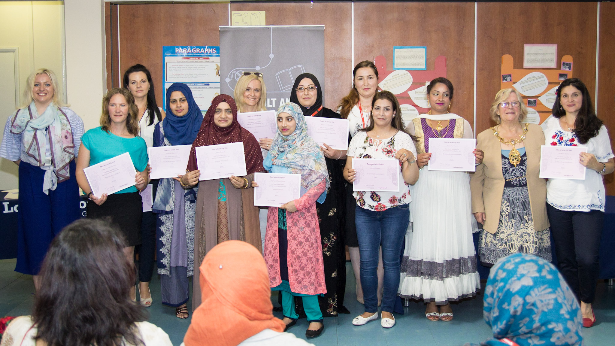 Loughborough College celebrates learning at town community centre