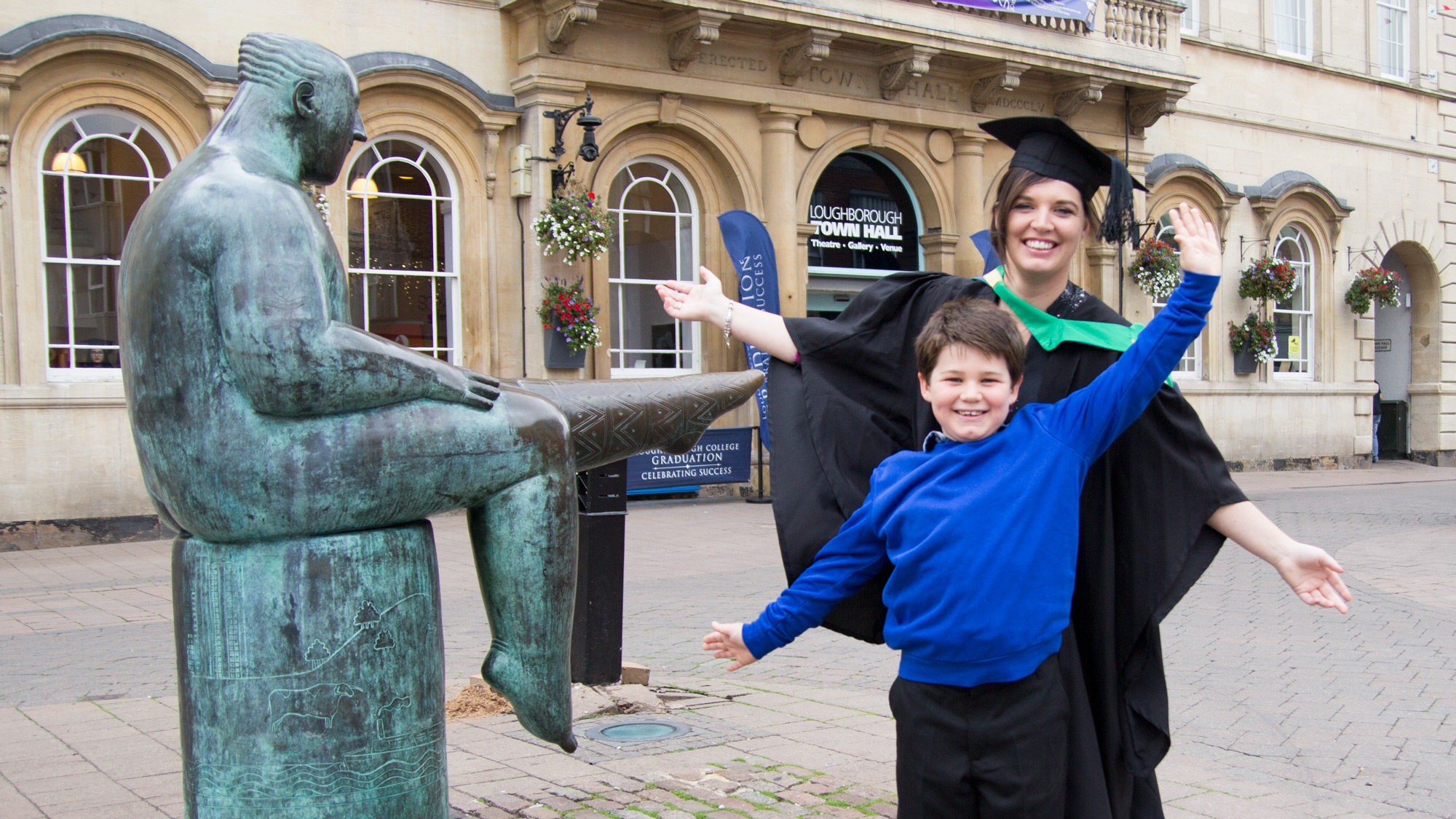 Samantha graduates from Loughborough College with hope of inspiring others