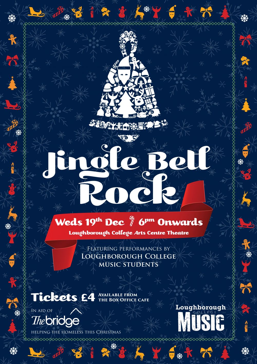 Charity fundraising gig set to Jingle Bell Rock Loughborough College Charity fundraising gig set to Jingle Bell Rock Loughborough College