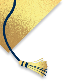 Gold Mortar Board