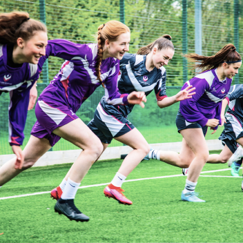 Female sports students