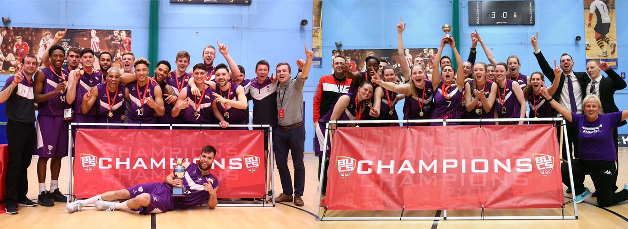 Loughborough College help Basketball Men and Women make it a double Championship win for first time ever Loughborough College help Basketball Men and Women make it a double Championship win for first time ever