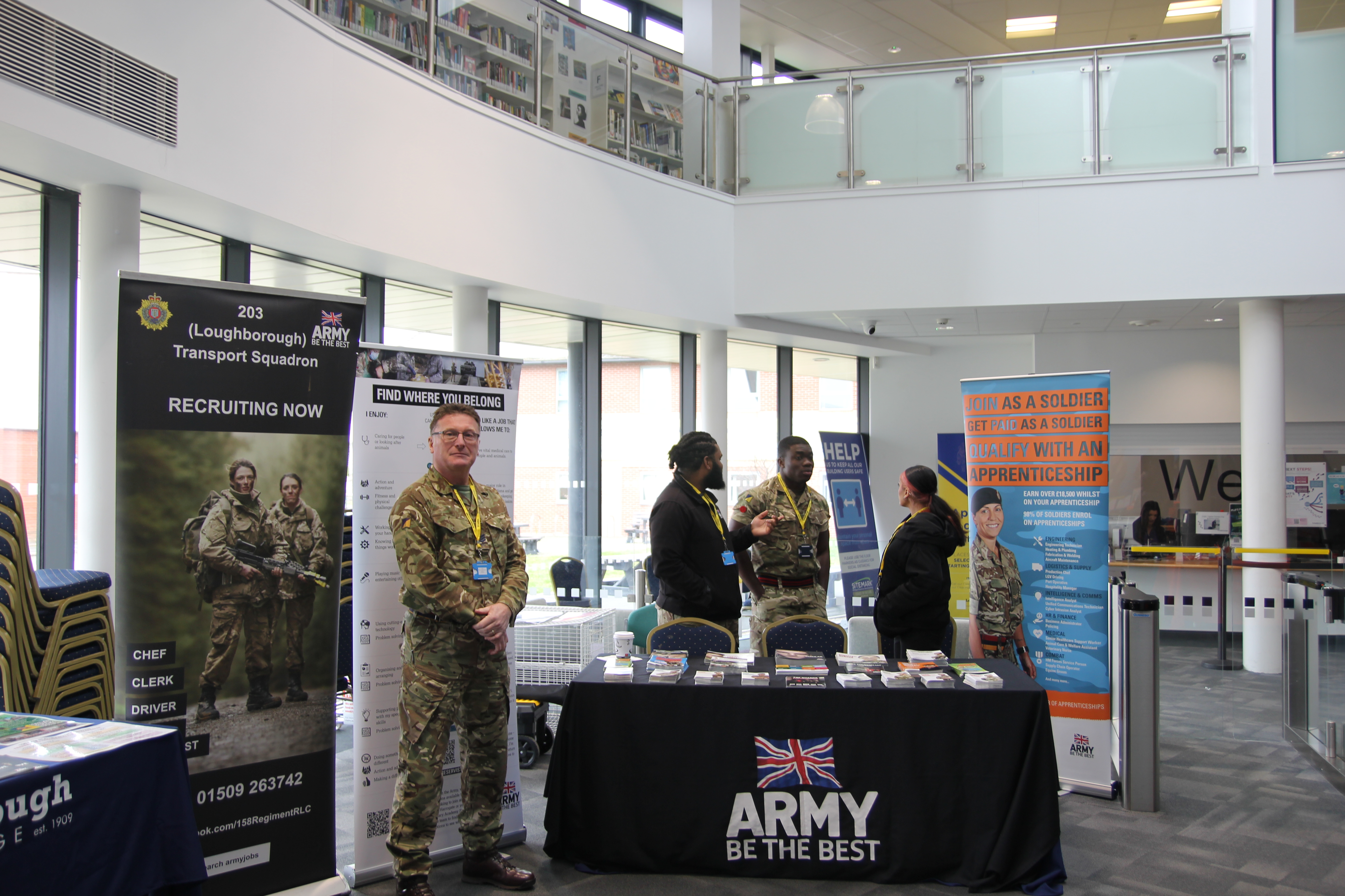  Sergeant Richard Bowles from Army Reserve Centre, Loughborough