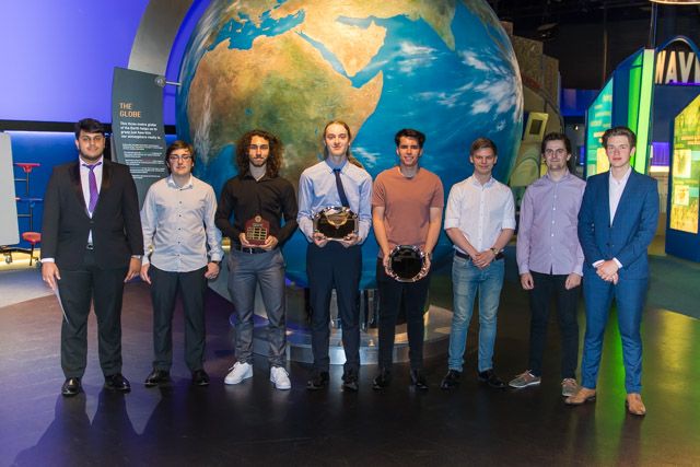 Loughborough College Space students celebrated 