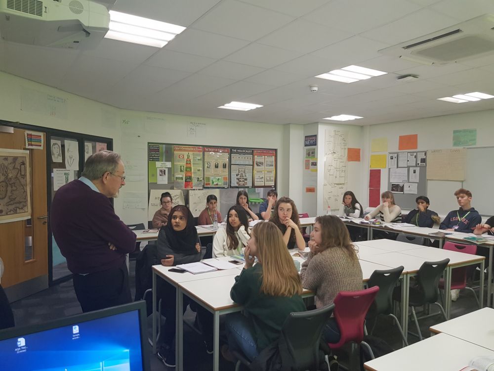 Survivor shares Holocaust experiences with Loughborough College students
