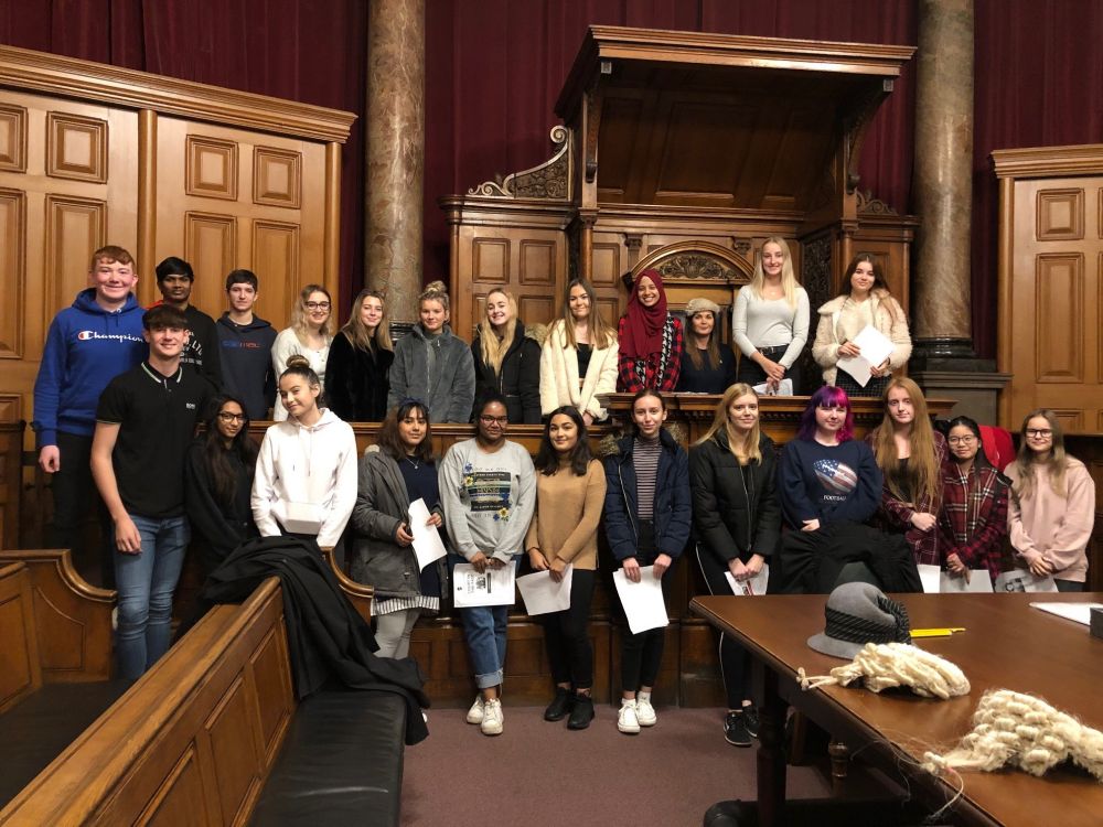 Real life courtroom insight for Loughborough College law students 