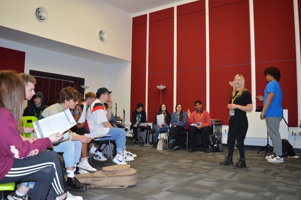 Music industry insight for Loughborough College students