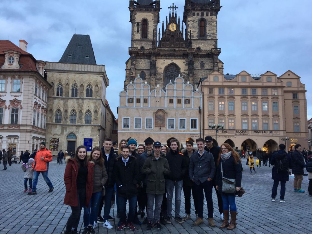 Prague visit offers Loughborough College Business and Economics students valuable insight