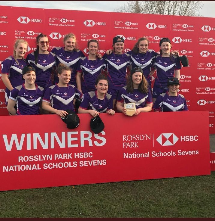 Loughborough College rugby women win 2018 national title