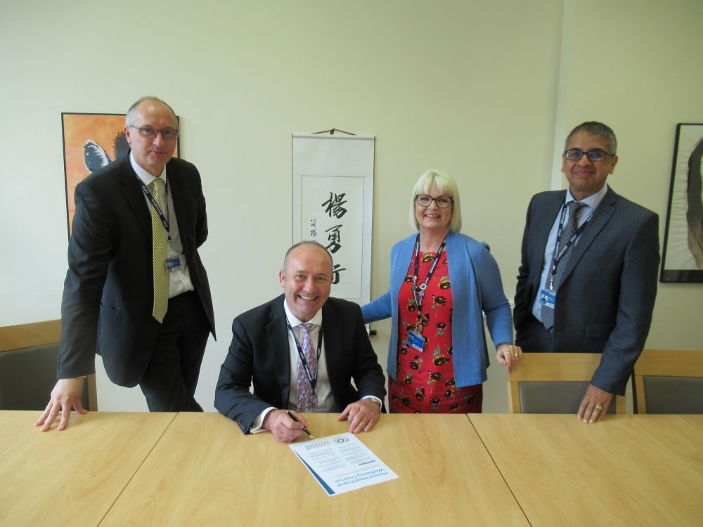 Loughborough College signs brand new national charter – reaffirming its commitment to supporting student and staff mental health and wellbeing 