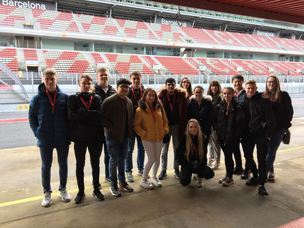 Barcelona trip inspires Loughborough College Business and Economics students