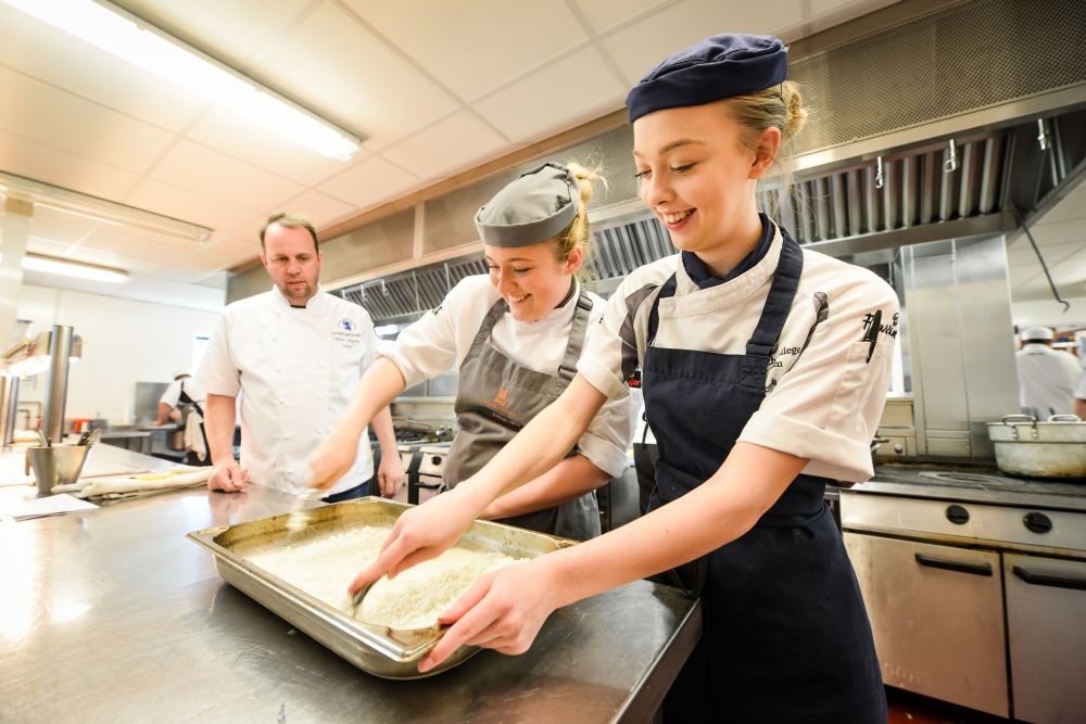 Top chef takeover success for Loughborough College