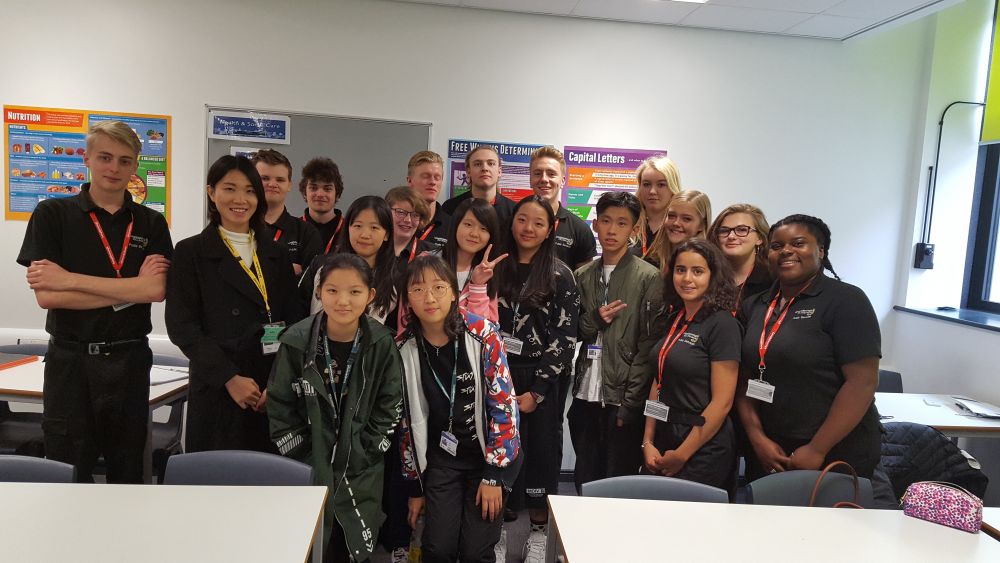 International communication skills boost for Loughborough College students