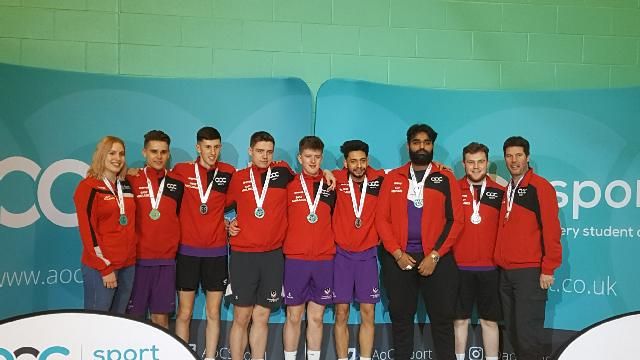 Medal winners celebrated amongst record Loughborough College numbers competing at sport national championships