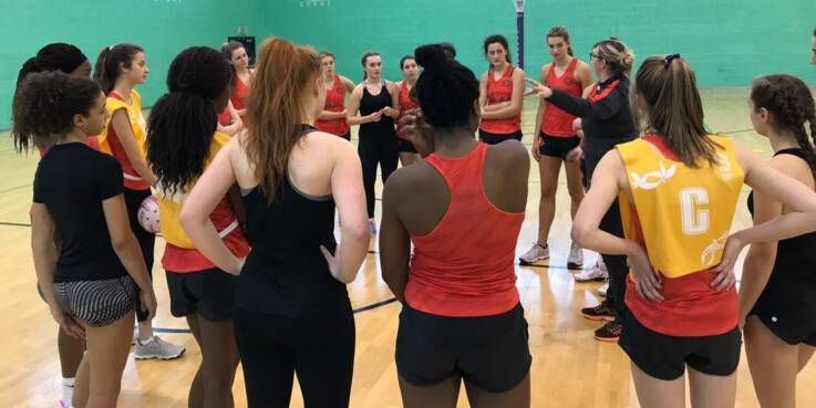England netball squad selection for Loughborough College students