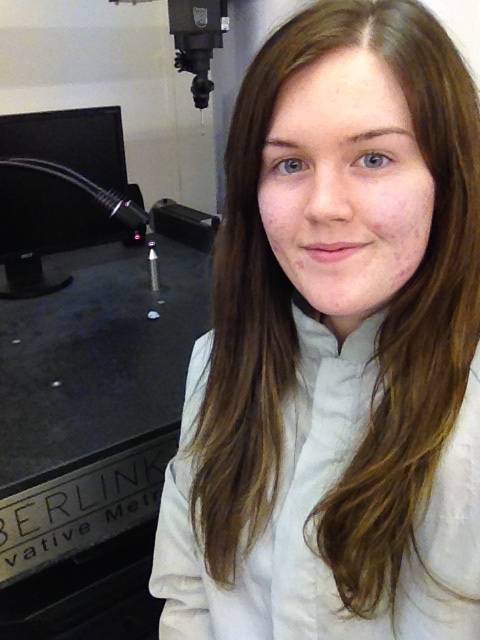Life on Mars opportunity for Loughborough College Space Higher Apprentice Alexandra