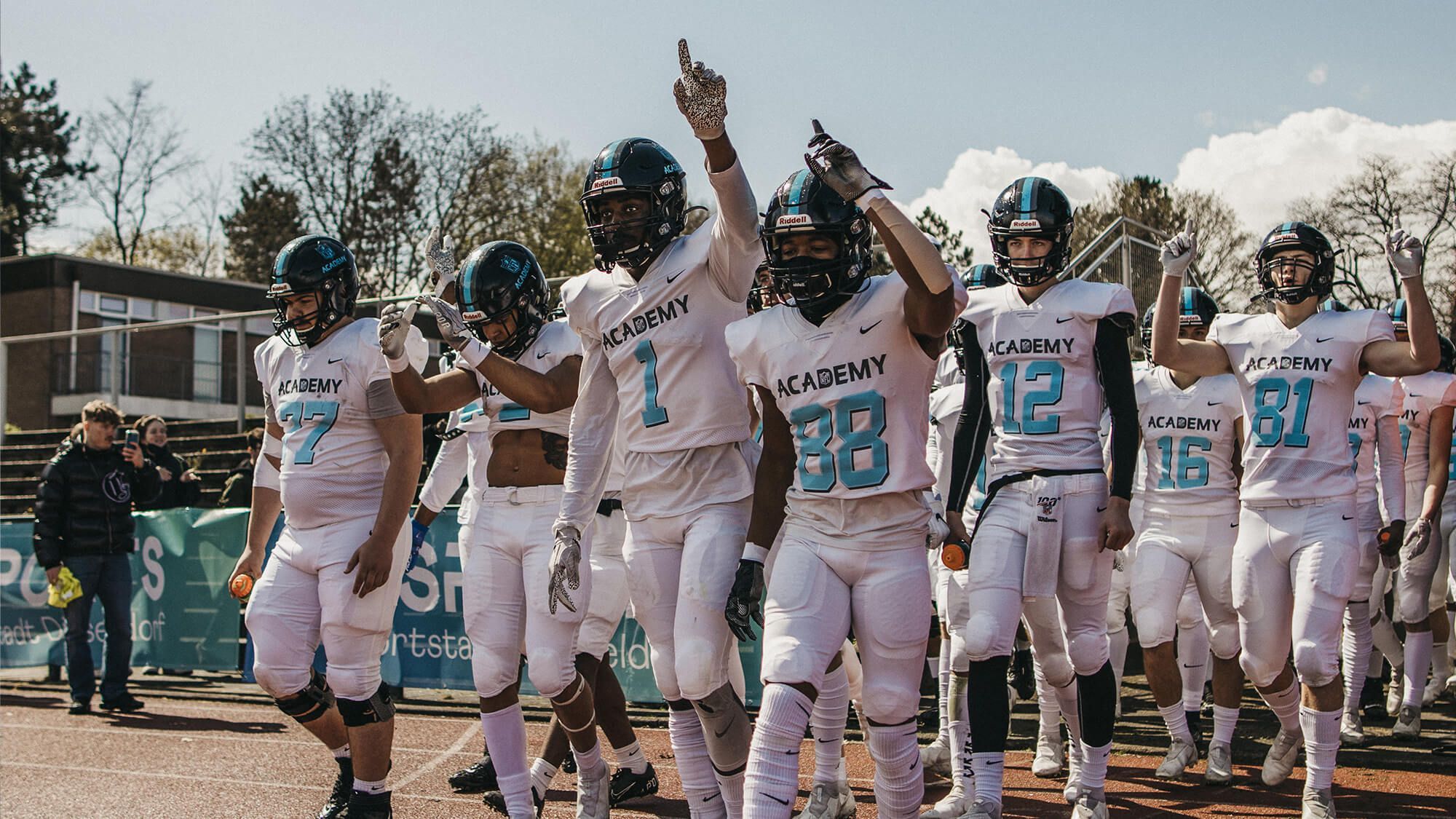 NFL Academy Take on Bavarian Warriors in Munich