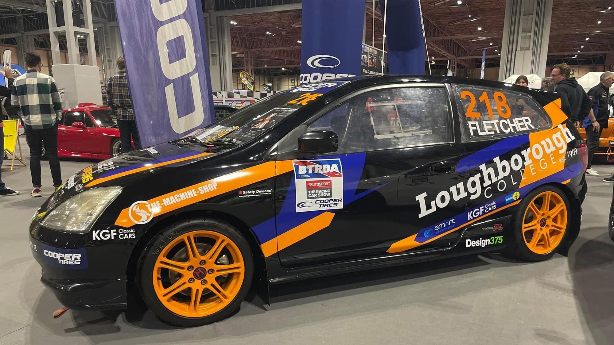 Loughborough College Race Car on display at prestigious Motor Show ...