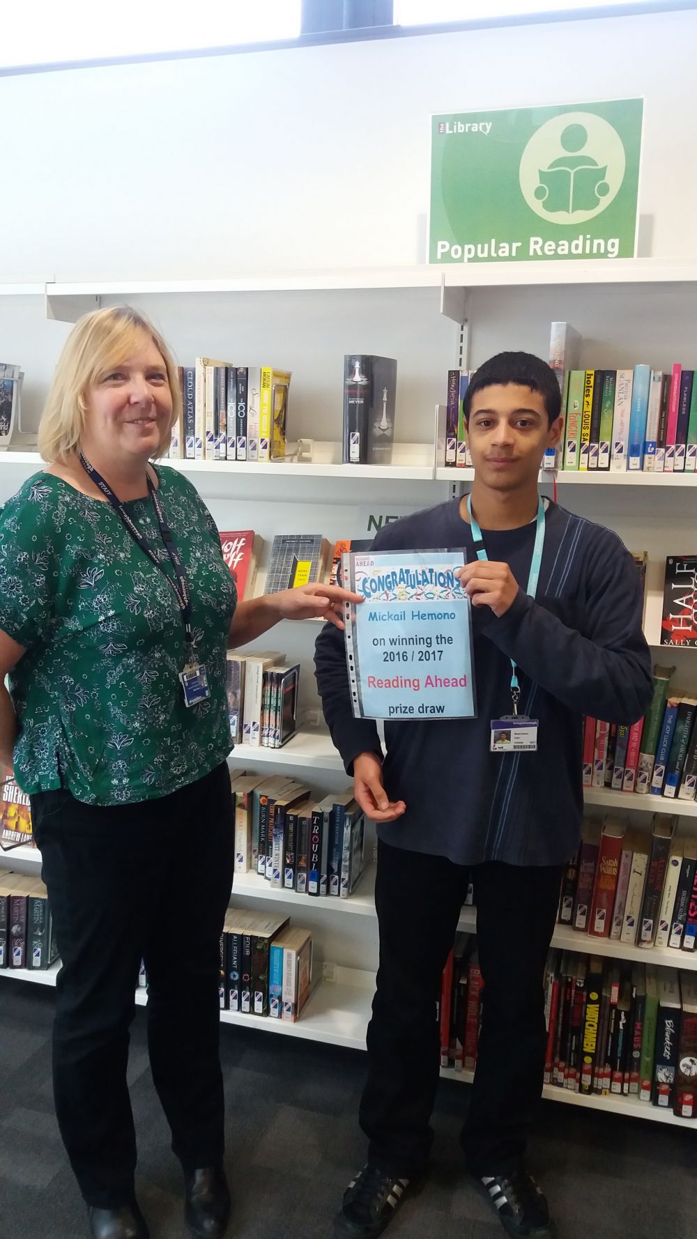 Loughborough College names Reading Ahead prize winners