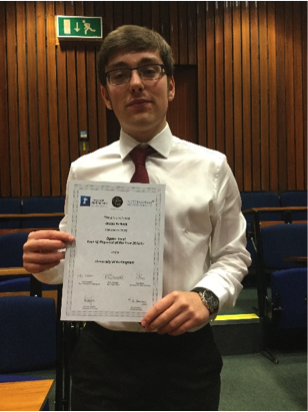 Loughborough College Space Engineer named Physicist of the Year