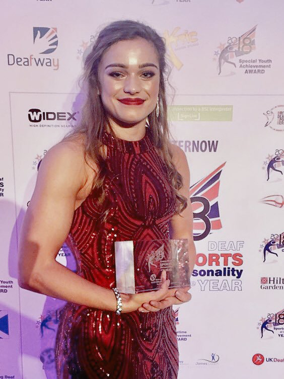 Young Deaf Sports Personality of the Year Award title goes to Loughborough College rugby star