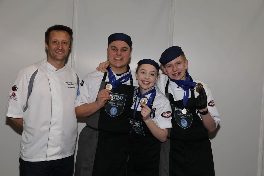 Gold for Loughborough College chefs at prestigious national culinary competition final