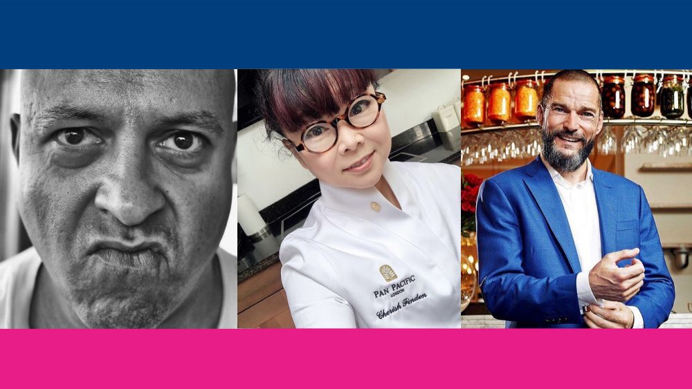 Hospitality and catering heroes Sat Bains, Cherish Finden & Fred Sirieix provided inspirational talks to Loughborough College students