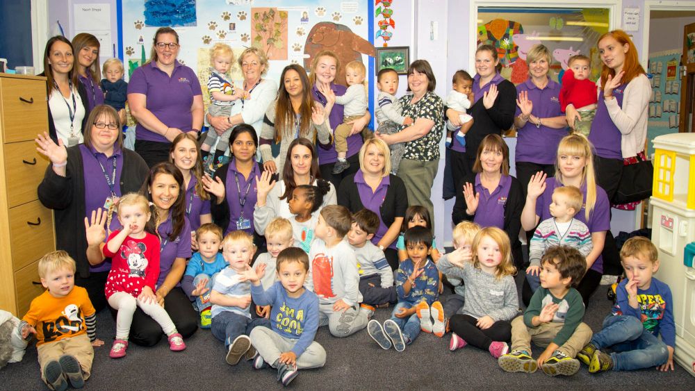 Radmoor Day Nursery at Loughborough College celebrates major report