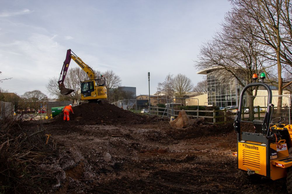 Work begins on the new IoT building at Loughborough College