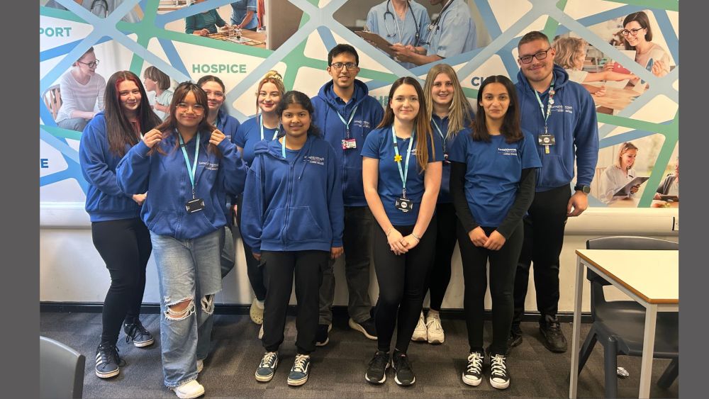 The ten Caring Services students heading to the World Skills competition